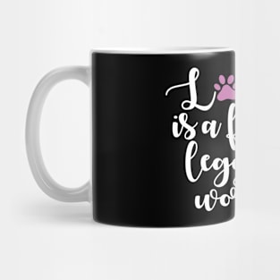 Love Is A Four Legged Word Mug